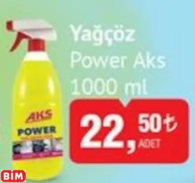 POWER AKS YAĞÇÖZ POWER AKS YAĞÇÖZ
